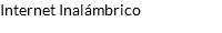 Internet Inalámbrico